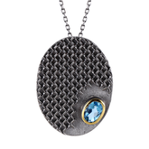 Blue Topaz Necklace - penelope-it.com